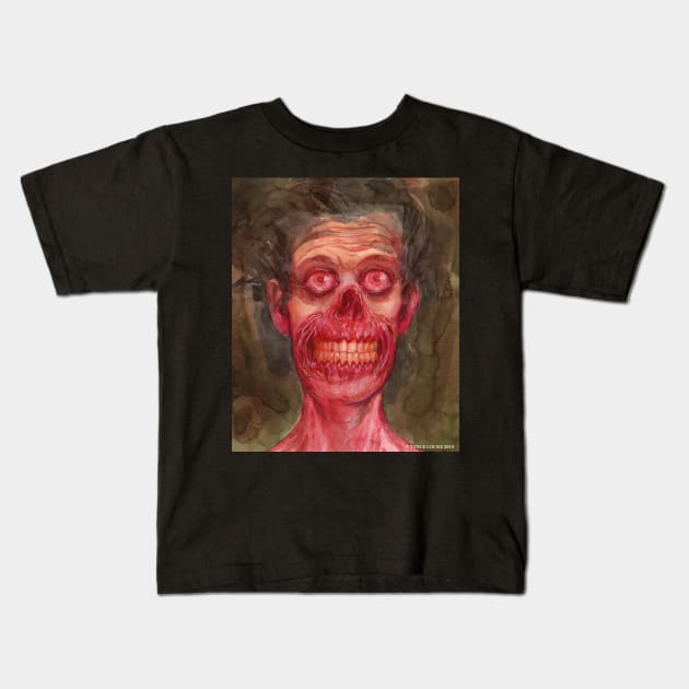 Grin Kids T-Shirt by VinceLocke